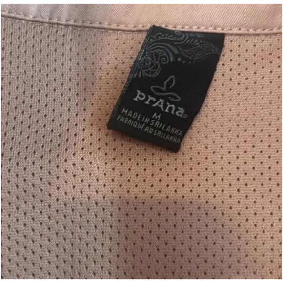 prAna Lookout Jacket | Champagne | Women’s Medium NWT | Organic Cotton & Hemp - Picture 8 of 13